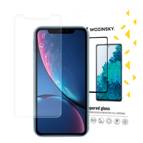 Heltäckande Skärmskydd i härdat glas till iPhone XR