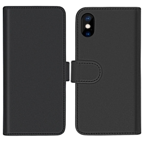 Plånboksfodral Magnetskal Svart till iPhone XS Max