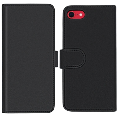 Plånboksfodral Magnetskal Svart till iPhone 8